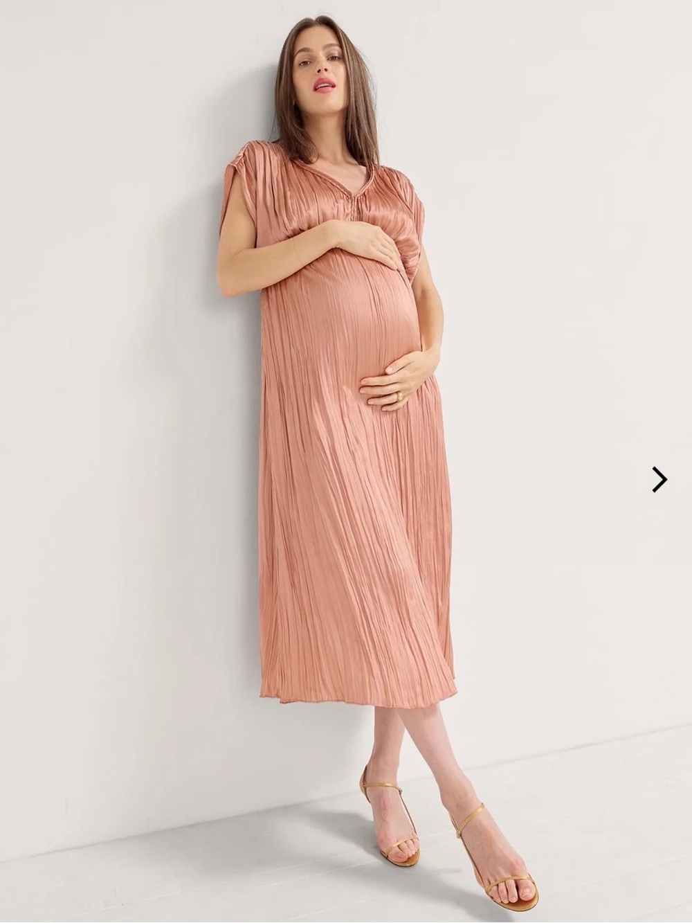 Hatch winslet Pleated Maxi Dress